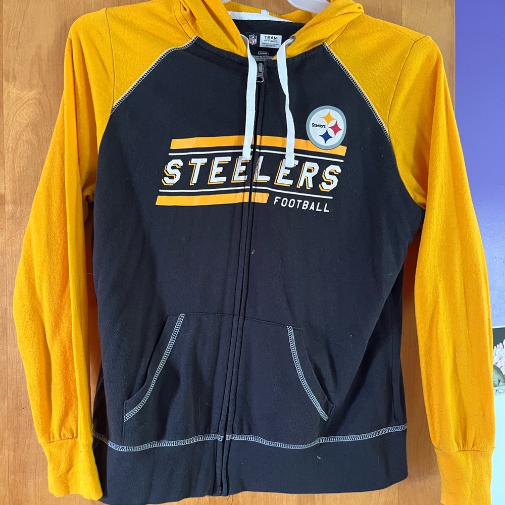 Women’s Steelers Zip up Hoodie